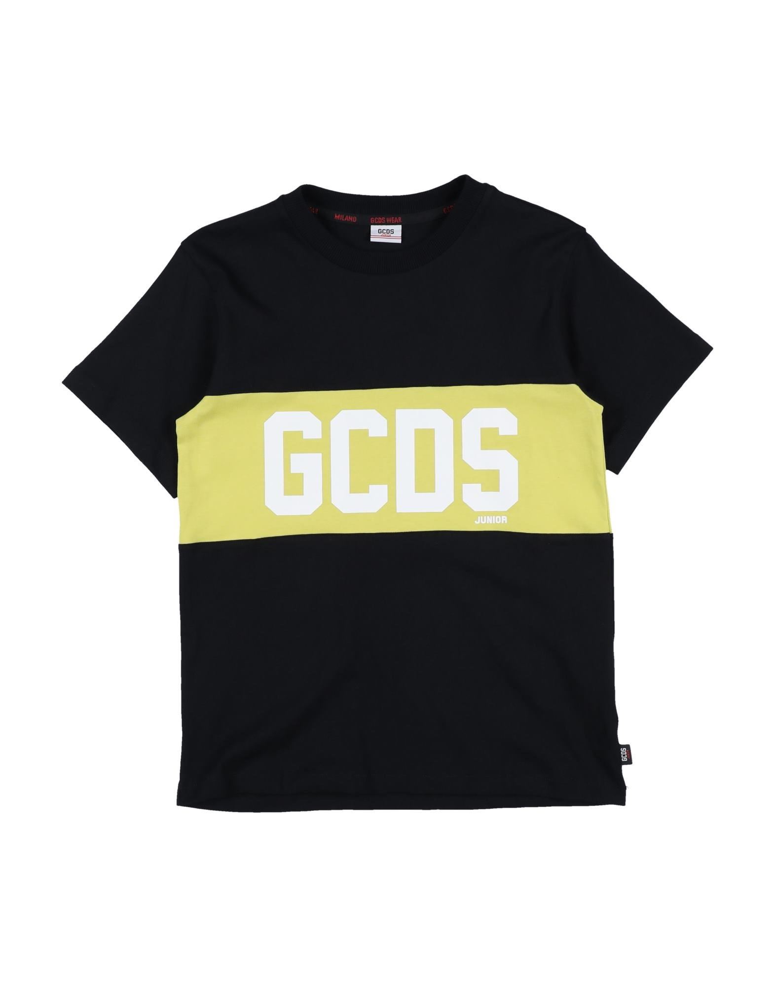 Gcds Mini T-shirts In Black