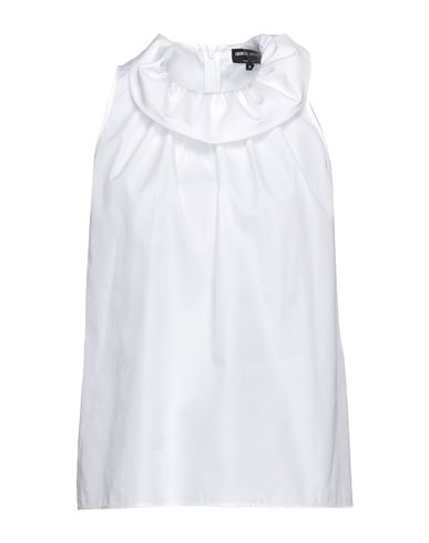 Giorgio Armani Woman Top White Size 10 Cotton