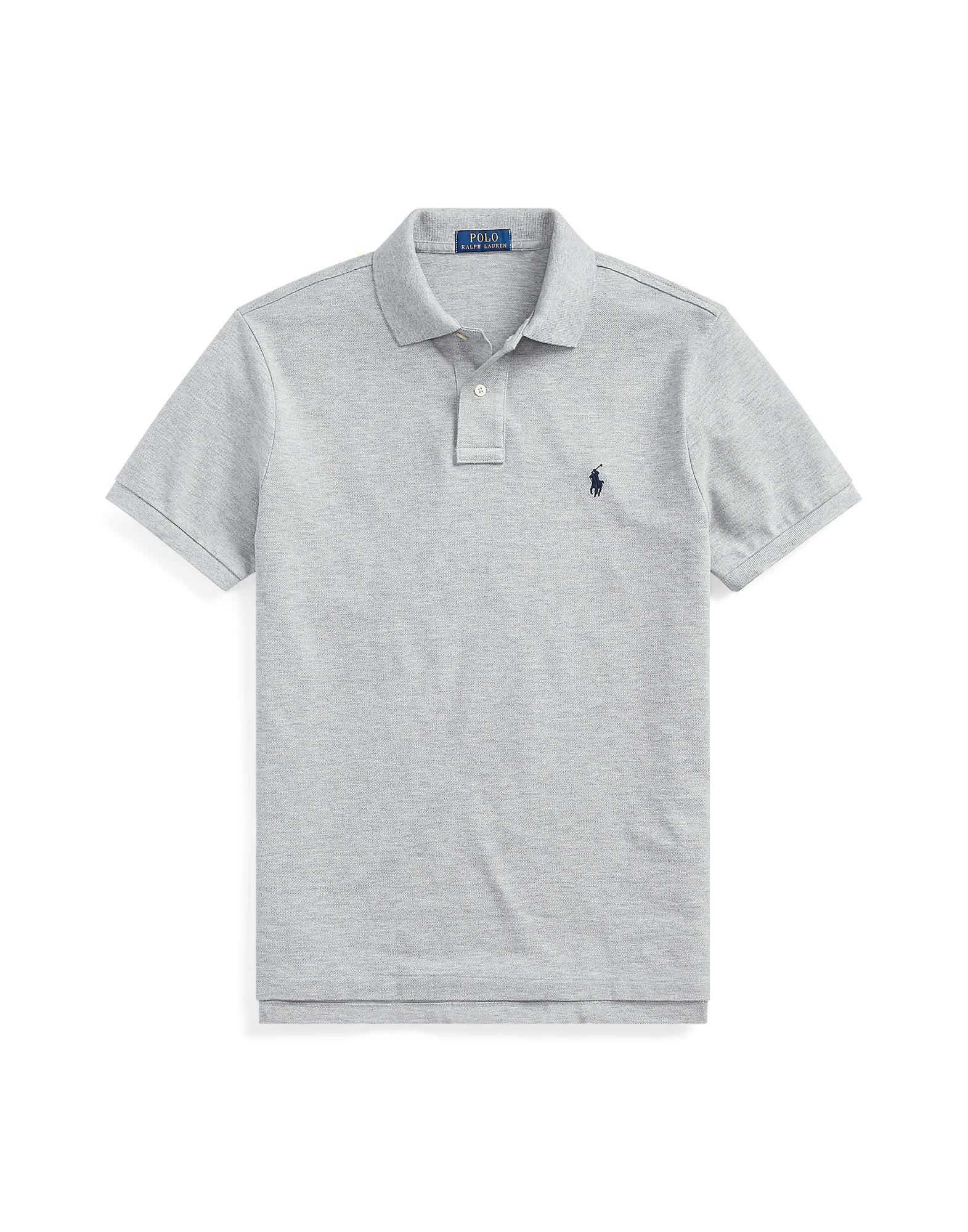 Polo Ralph Lauren Polo Shirts In Grey