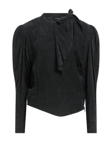 Isabel Marant Woman Top Black Size 4 Viscose, Linen, Silk In Black