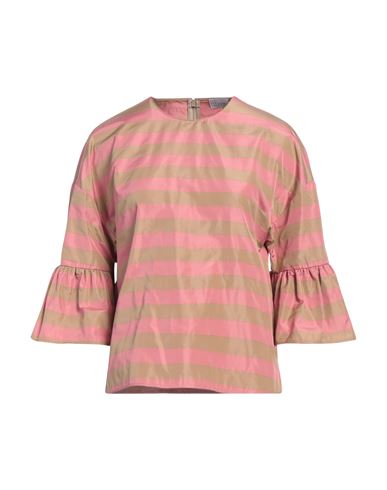 Red Valentino Woman Top Antique Rose Size 2 Polyester In Pink