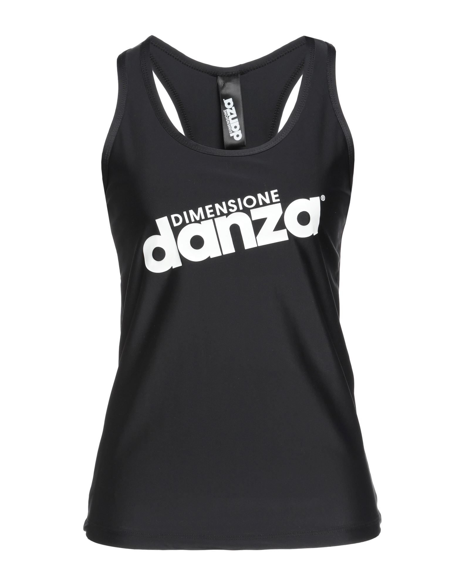 Dimensione Danza Tank Tops In Black