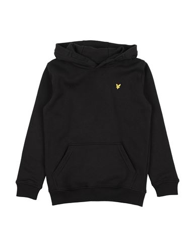LYLE & SCOTT LYLE & SCOTT TODDLER BOY SWEATSHIRT BLACK SIZE 7 COTTON, POLYESTER 