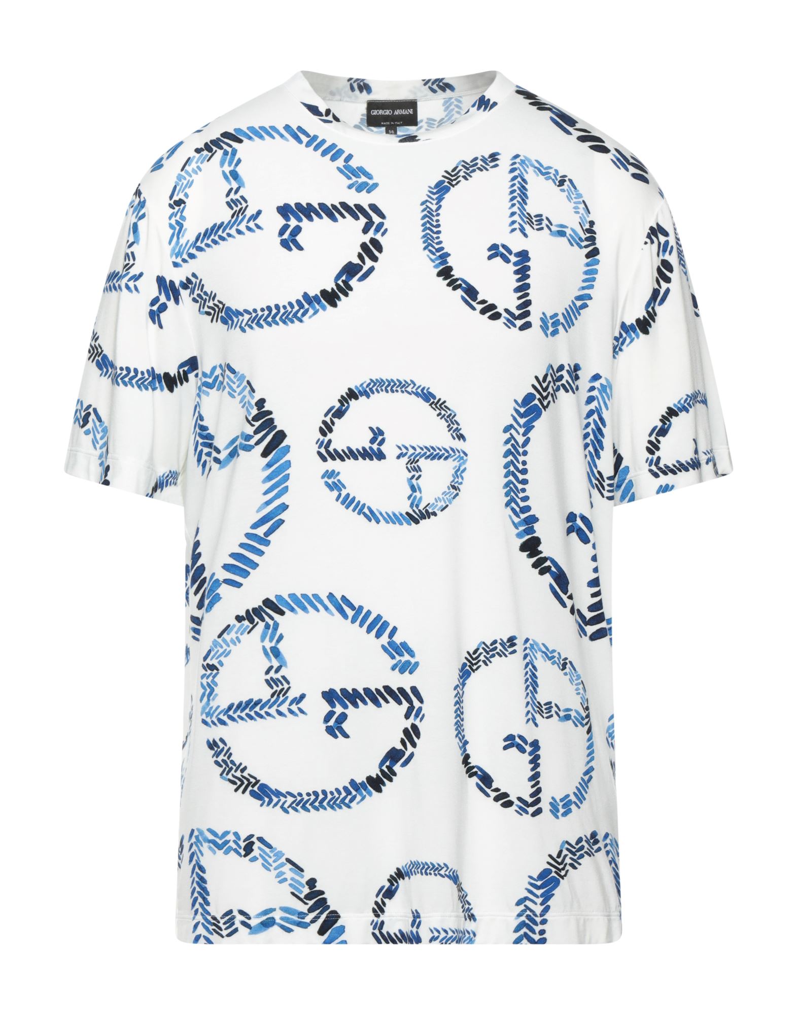 ジョルジオ アルマーニ◆プリントシルクハボタイTシャツ 人気 3000034525_3.jpg