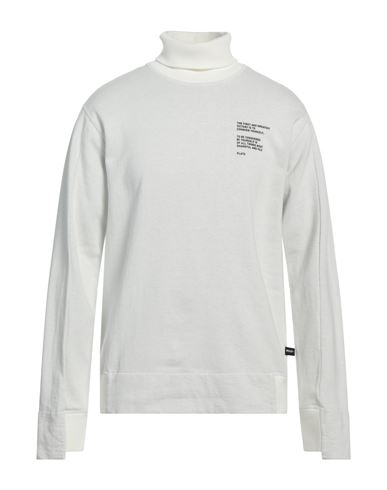 Noumeno Concept Man Sweatshirt Ivory Size Xl Cotton, Polyester In White