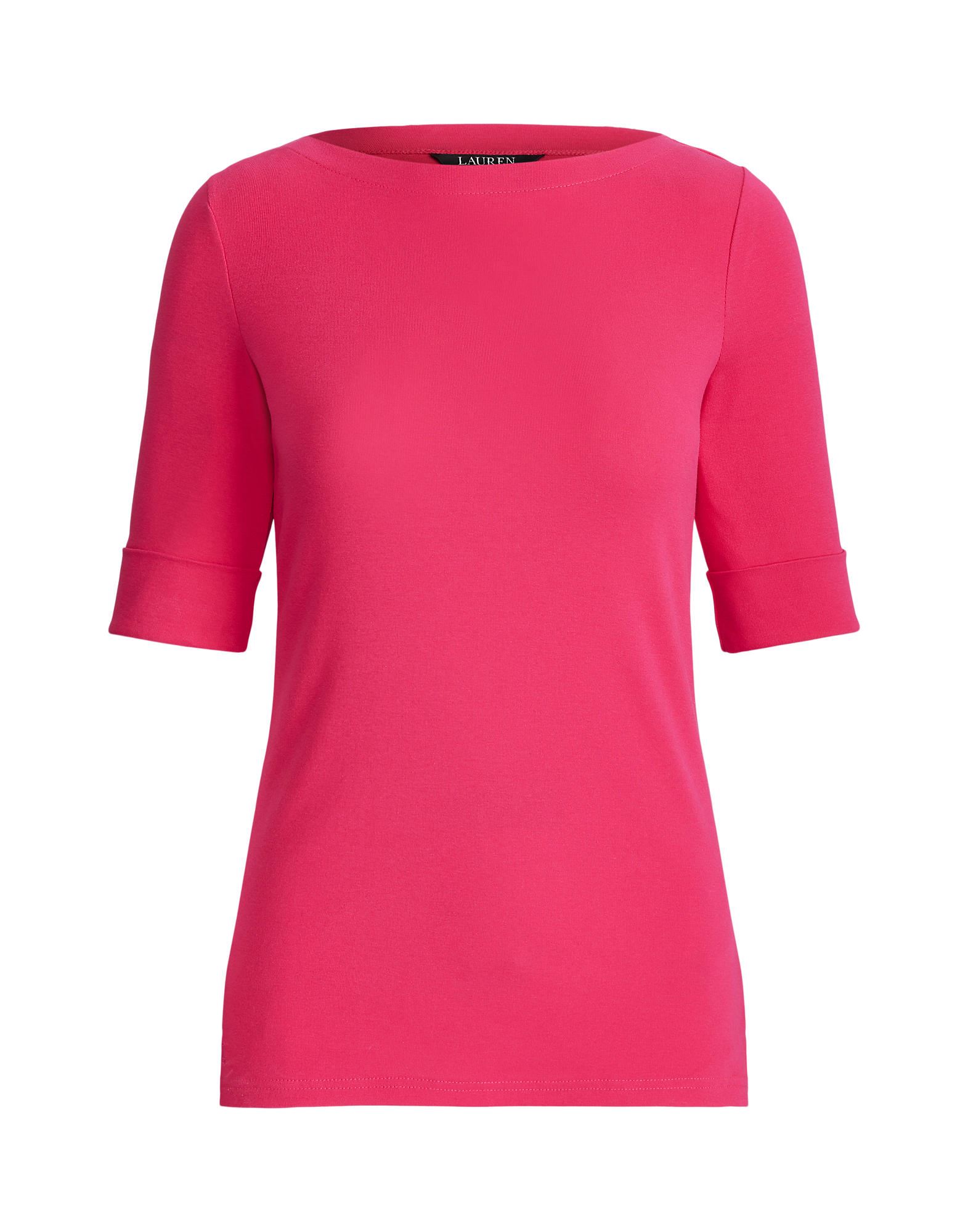 Lauren Ralph Lauren T-shirts In Pink