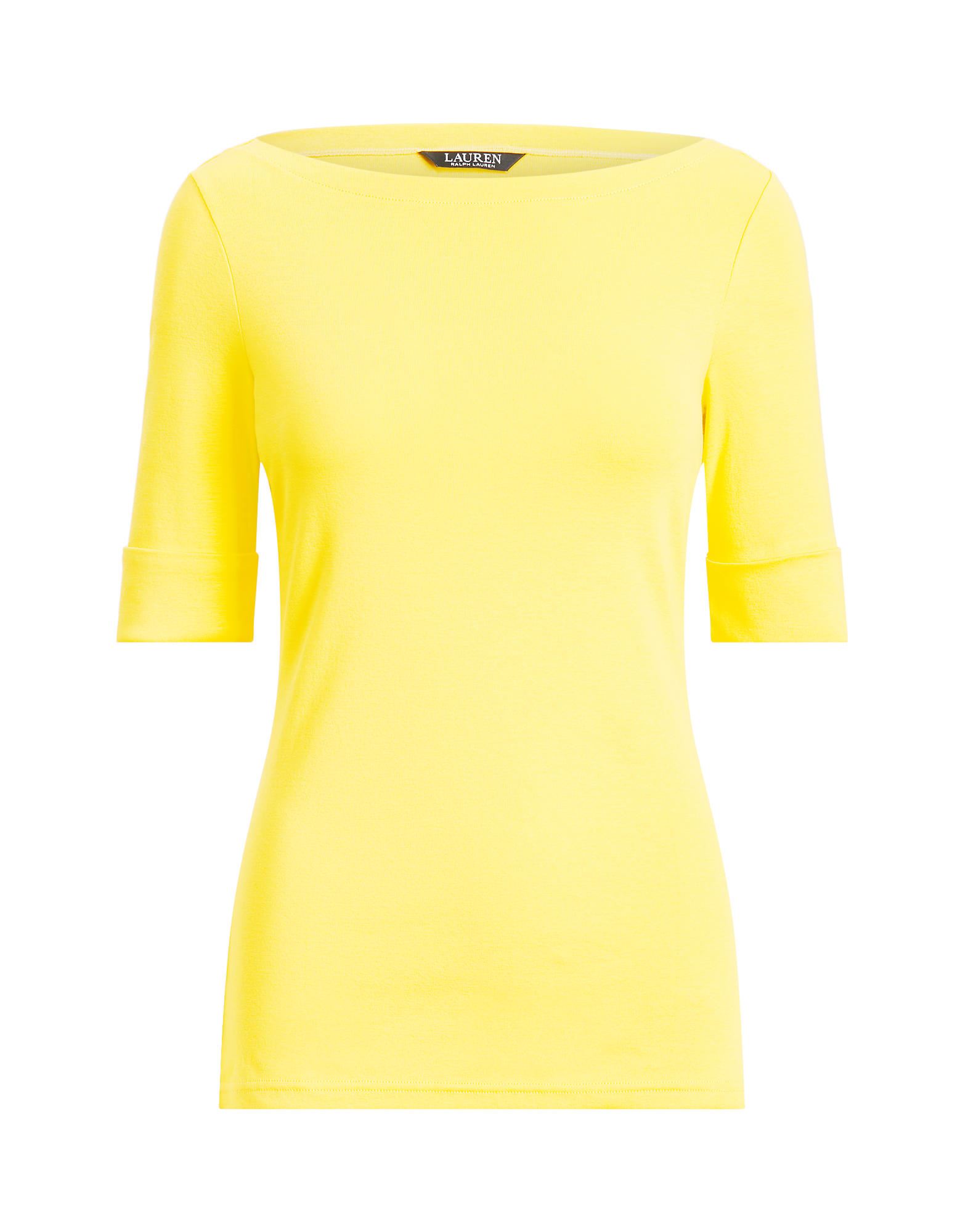 Lauren Ralph Lauren T-shirts In Yellow