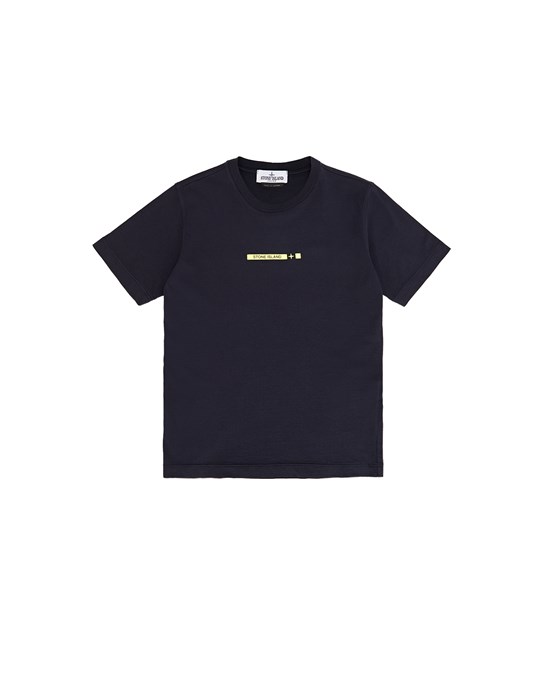 Short sleeve t-shirt Man 21054 ‘MICRO GRAPHIC ONE’ Front STONE ISLAND JUNIOR