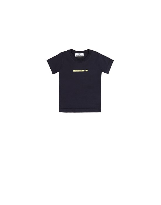 STONE ISLAND JUNIOR 21054 ‘MICRO GRAPHIC ONE’ Short sleeve t-shirt Man Blue