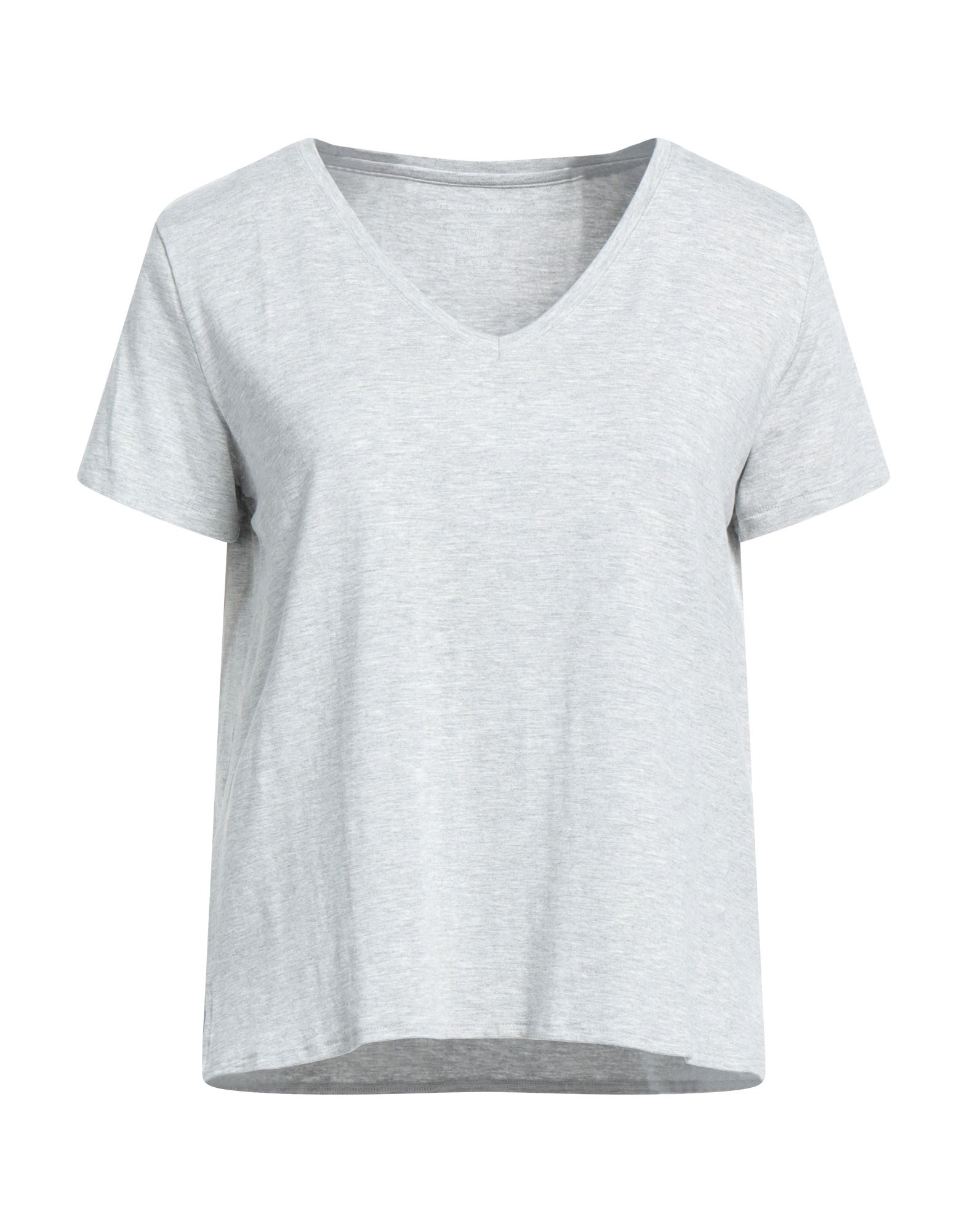 Majestic Filatures T-shirts In Grey