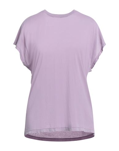 Iro Woman T-shirt Light Purple Size L Lyocell, Cotton