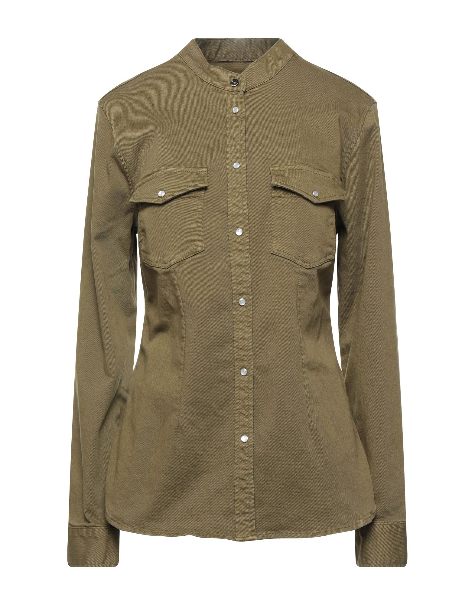 Nine:inthe:morning Nine: Inthe: Morning Shirts In Military Green