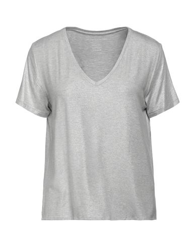MAJESTIC MAJESTIC FILATURES WOMAN T-SHIRT LIGHT GREY SIZE 1 VISCOSE, ELASTANE