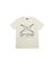 1 of 4 - Short sleeve t-shirt Man 21059 ‘WIREFRAME THREE’ Front STONE ISLAND JUNIOR