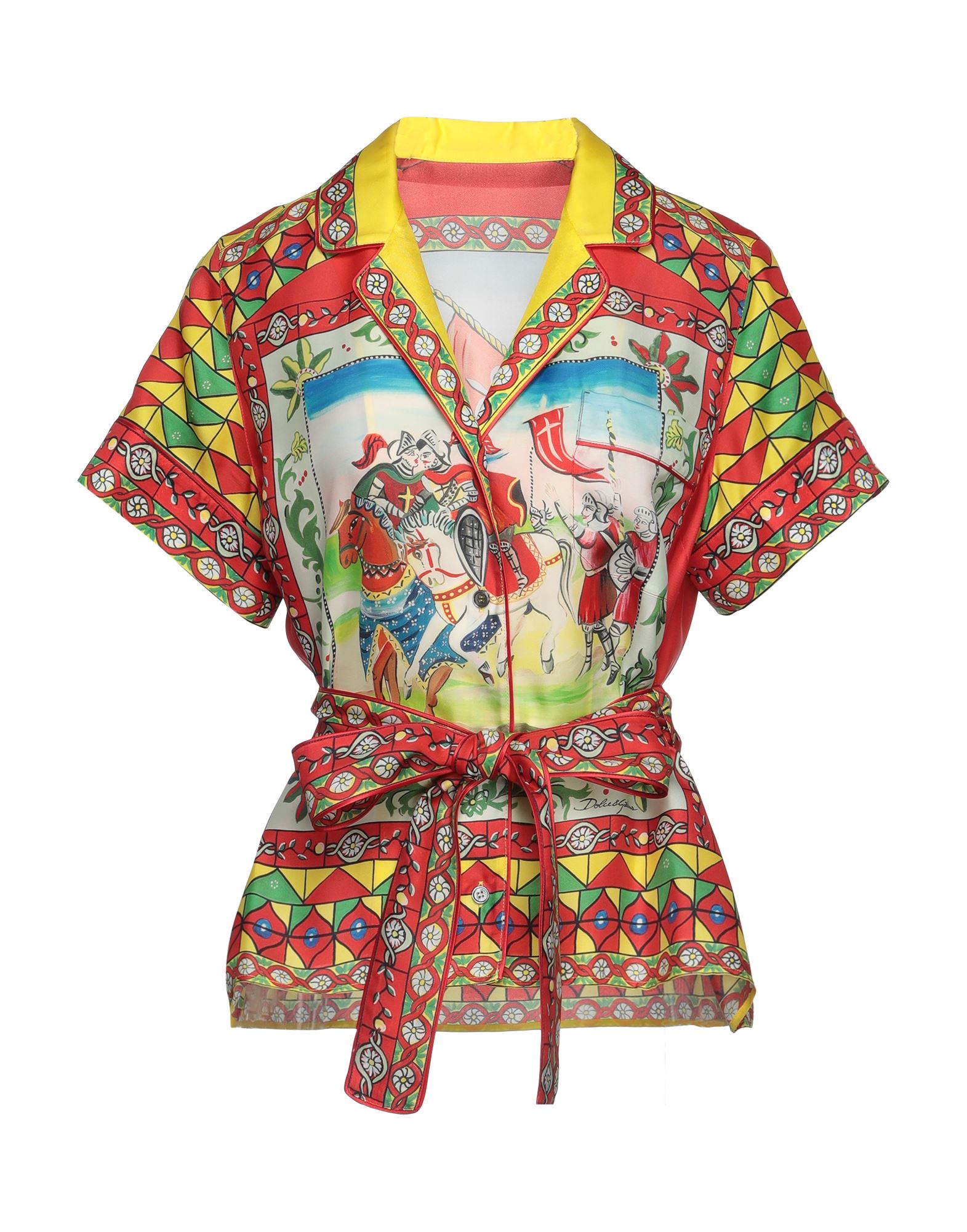 Dolce & Gabbana Shirts In Red