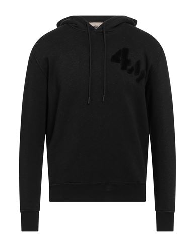 Haikure Man Sweatshirt Black Size L Cotton