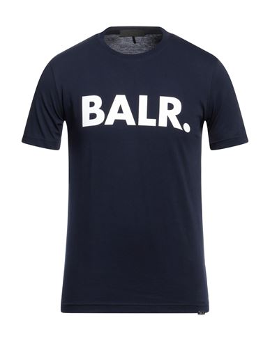 Balr. Man T-shirt Navy Blue Size Xs Organic Cotton