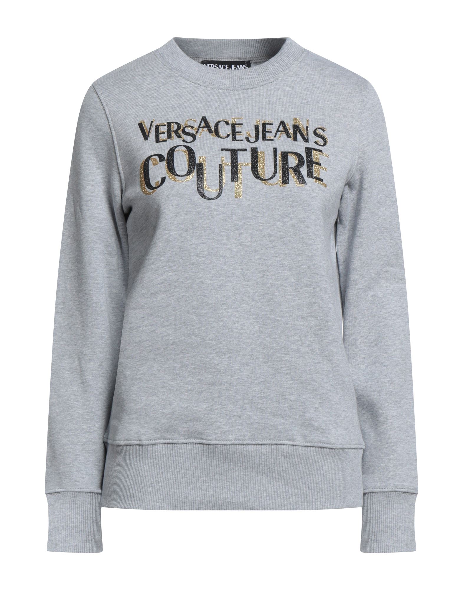 Versace Jeans Couture Sweatshirts In Grey