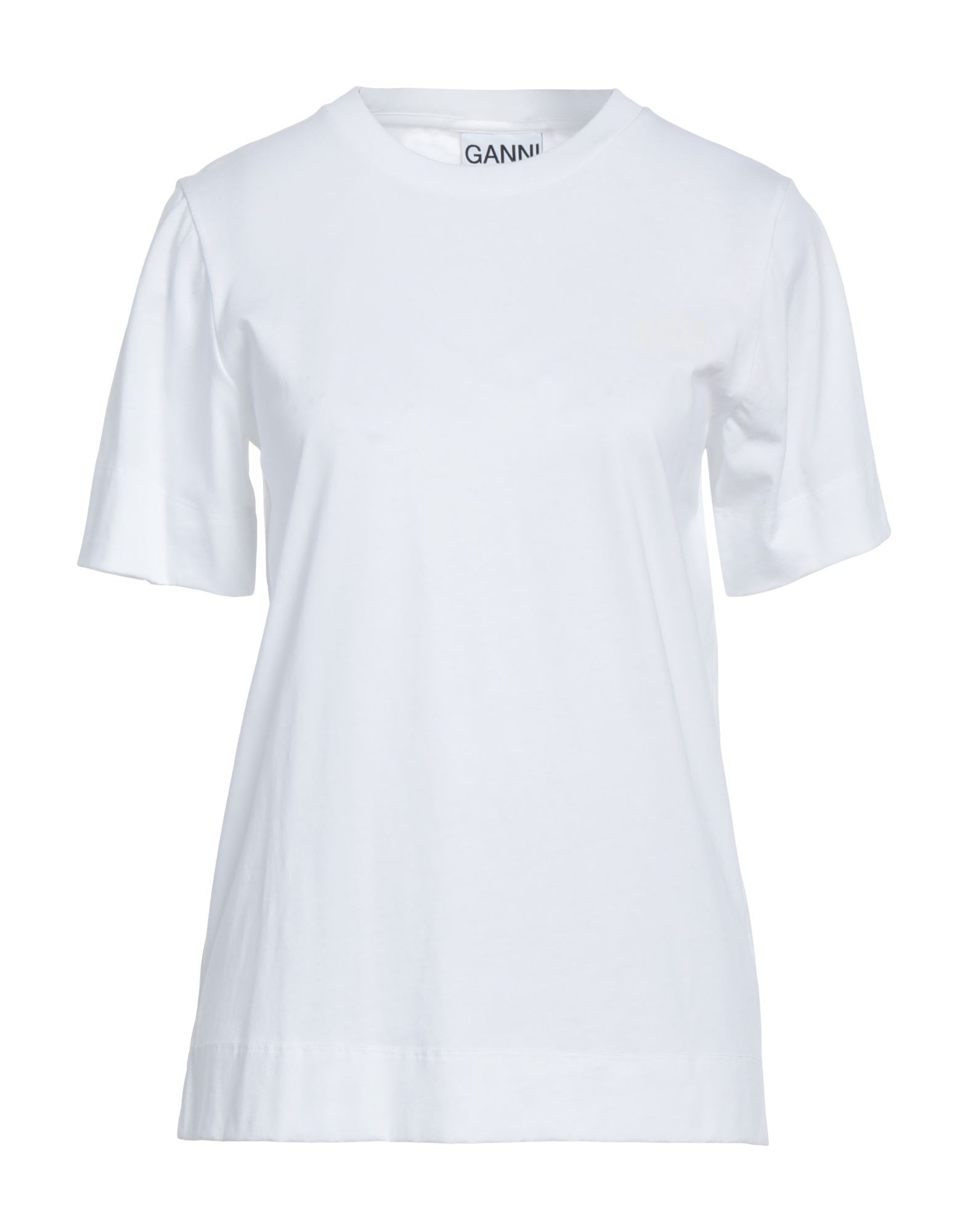 Ganni T-shirts In White