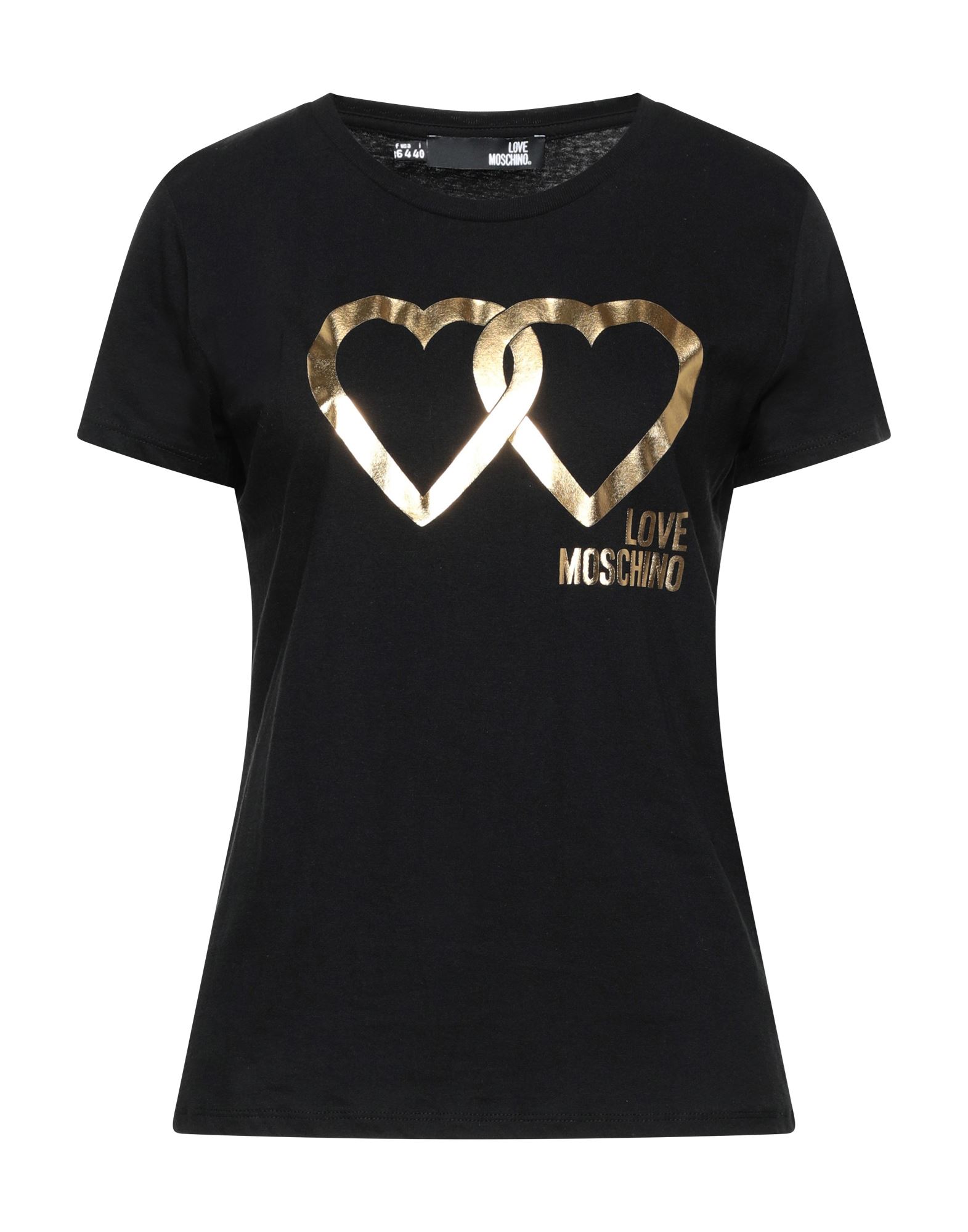 MOSCHINO モスキーノ クルーネック コットン 半袖 Tシャツ