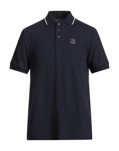 Outhere Man Polo Shirt Midnight Blue Size Xl Polyamide In Blue
