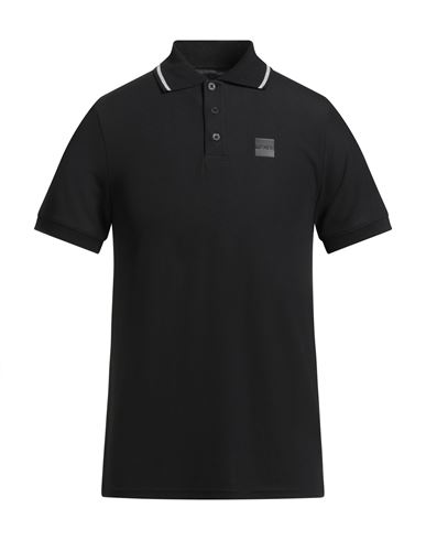 Outhere Man Polo Shirt Black Size Xxl Polyamide In Black