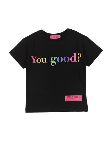 Ireneisgood Babies'  Toddler Girl T-shirt Black Size 4 Cotton