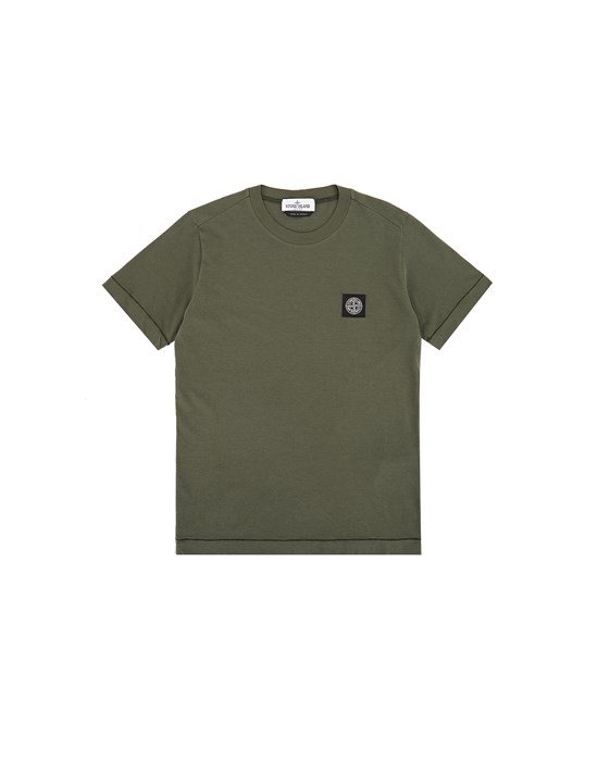 Short sleeve t-shirt Man 20147 Front STONE ISLAND JUNIOR