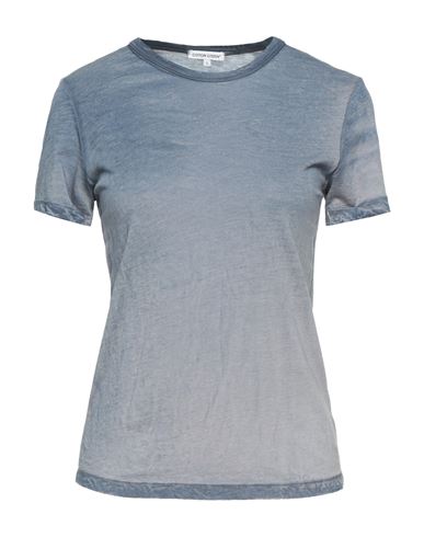 Cotton Citizen Woman T-shirt Slate Blue Size Xs Supima