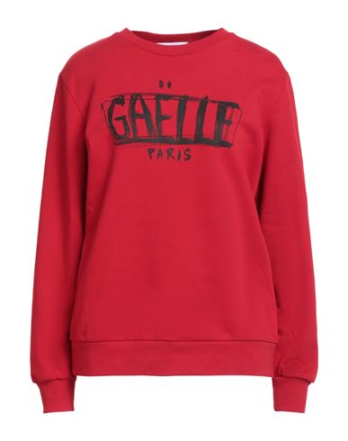 Gaelle Paris Gaëlle Paris Woman Sweatshirt Red Size 1 Cotton