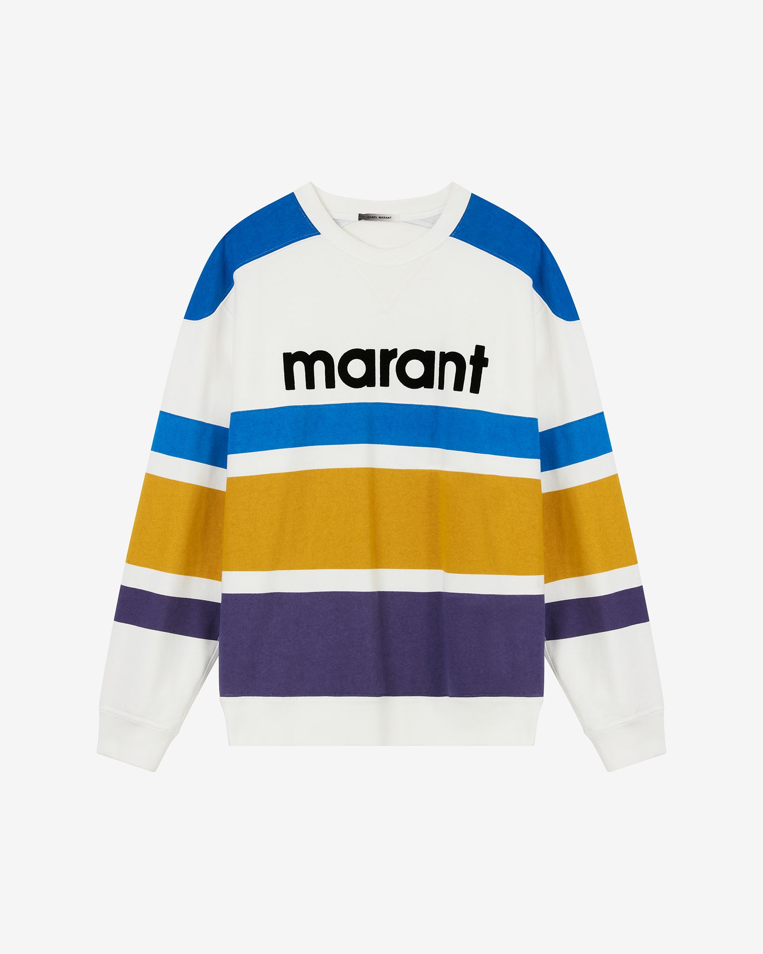 Shop Isabel Marant Meyoan Logo Sweatshirt In Blue