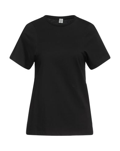 Totême Toteme Woman T-shirt Black Size Xs Organic Cotton