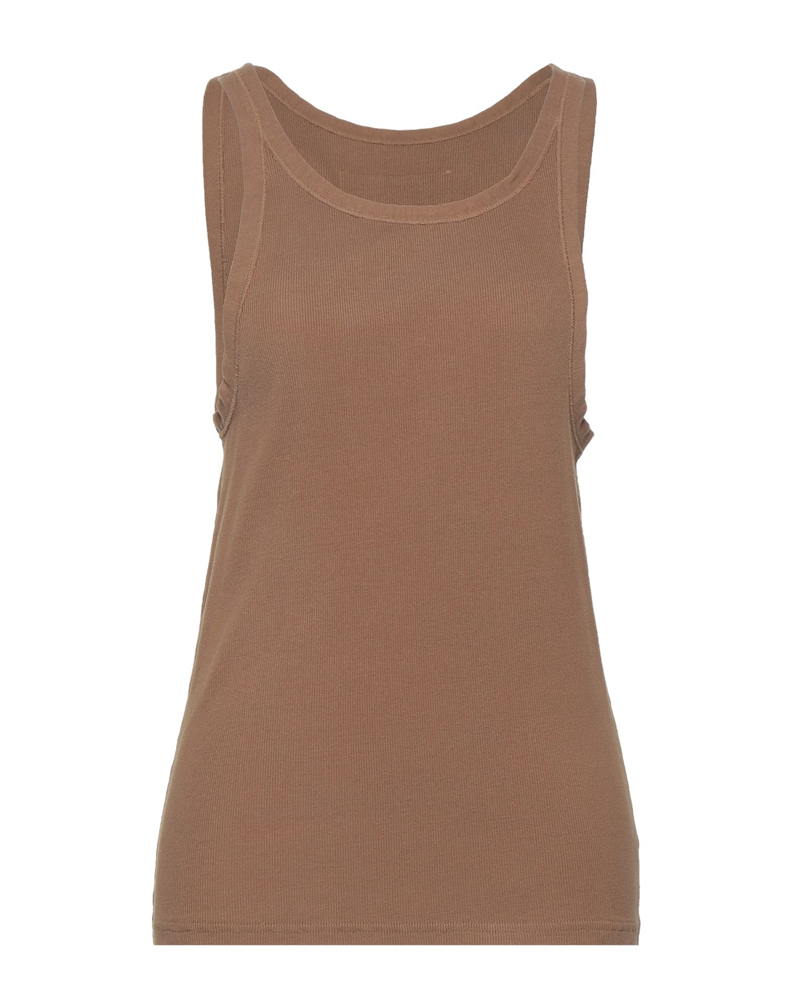 Nili Lotan Tank Tops In Light Brown