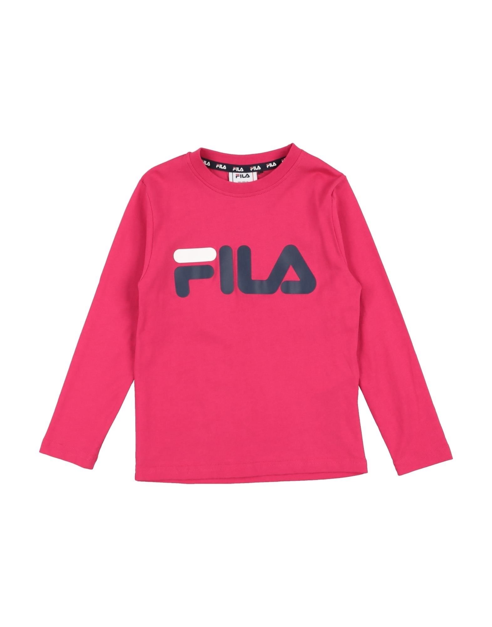 Fila Kids' T-shirts In Pink