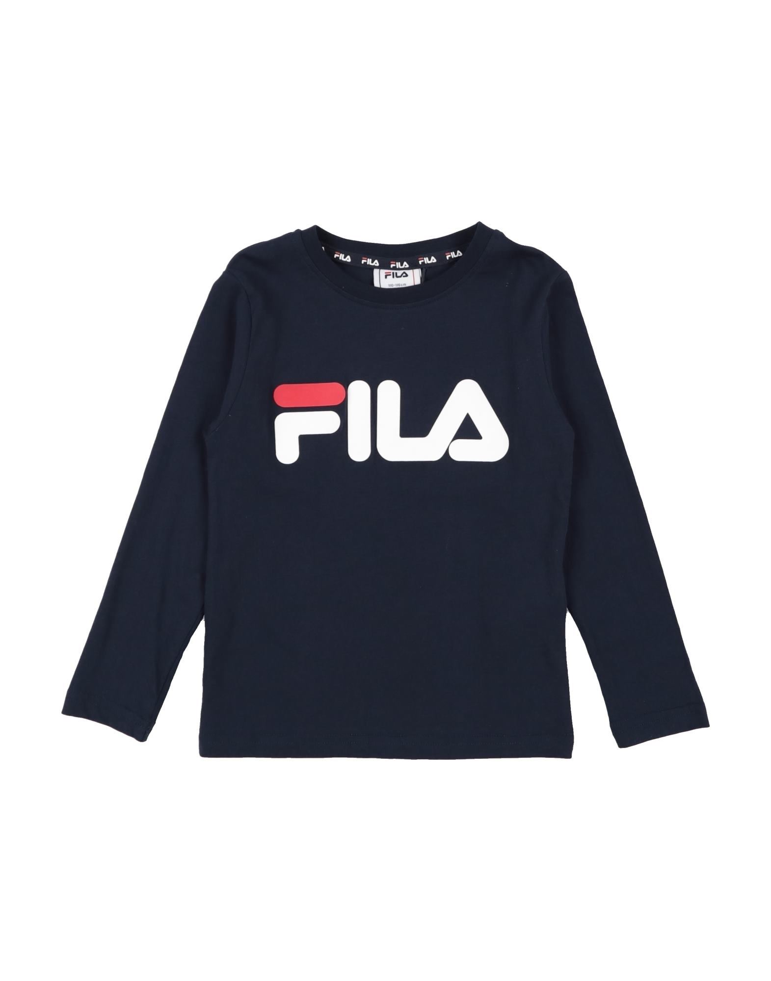 Fila Kids' T-shirts In Blue