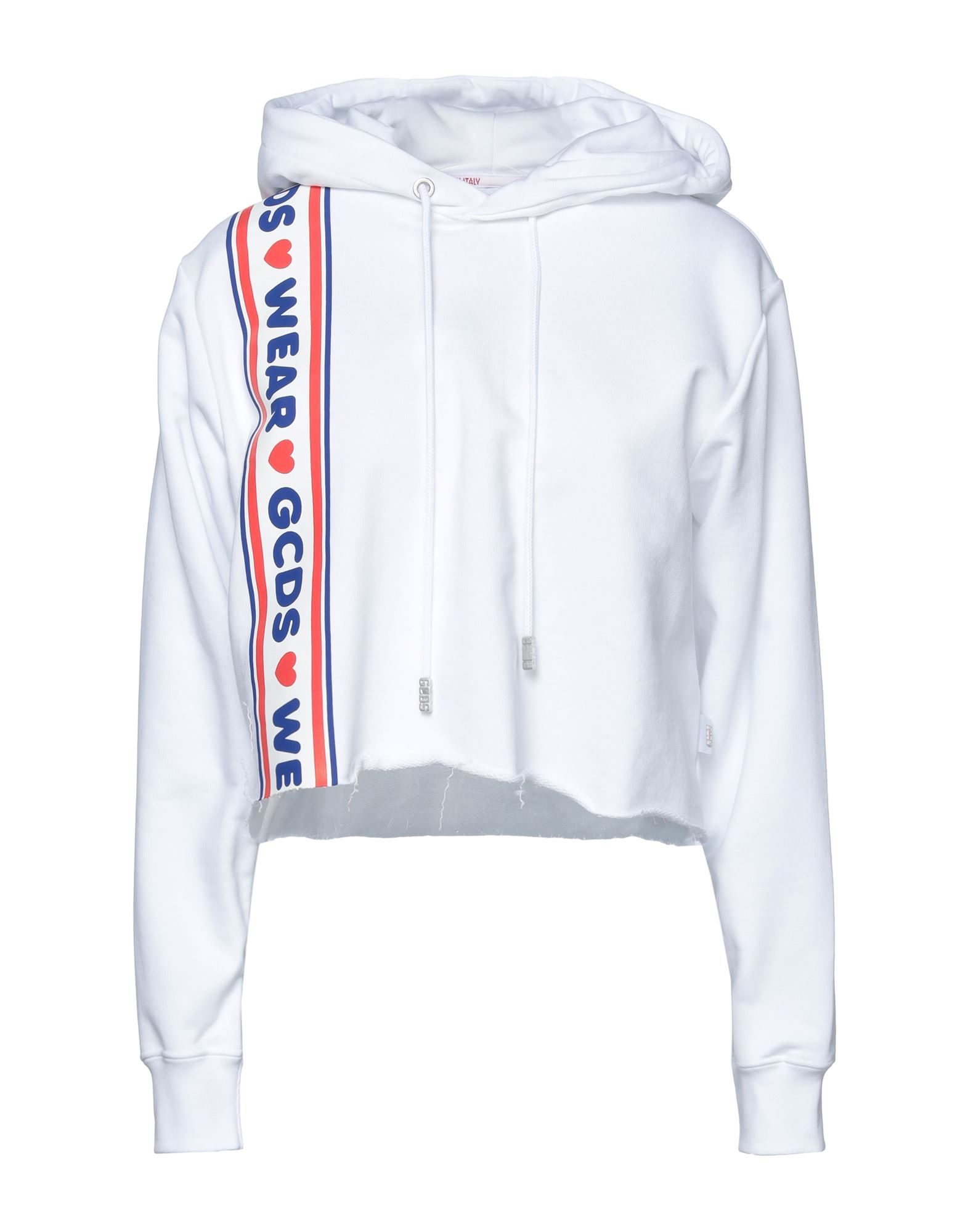 Gcds Womens White Sweatshirt In White