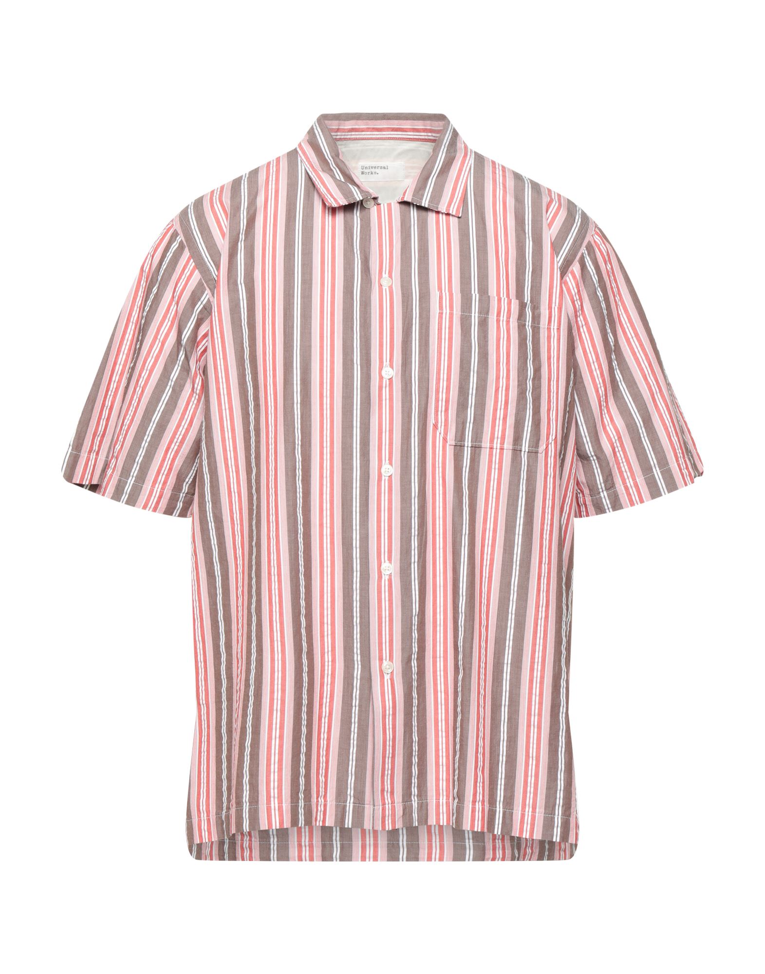 Universal Works Shirts In Red