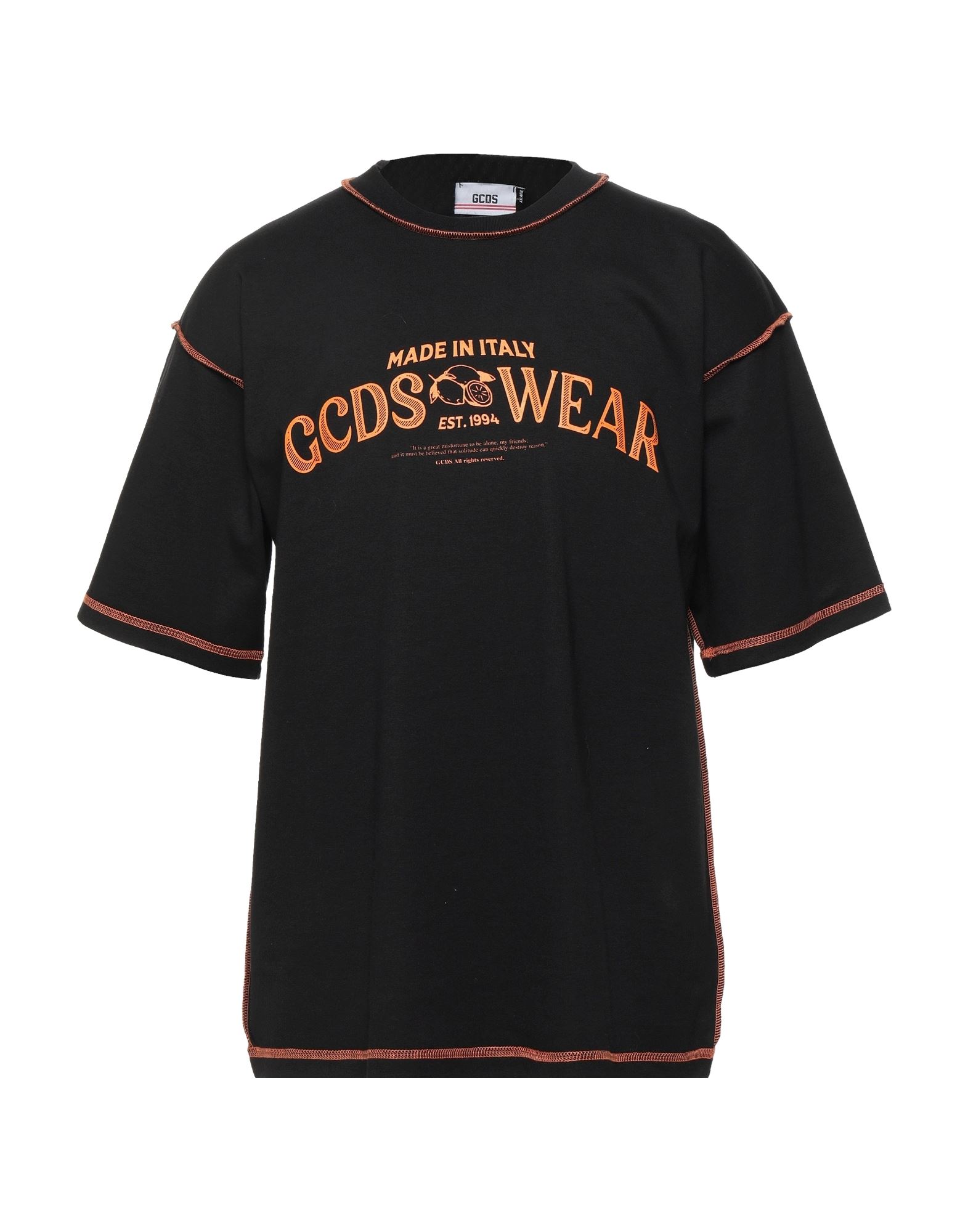 Gcds T-shirts In Black