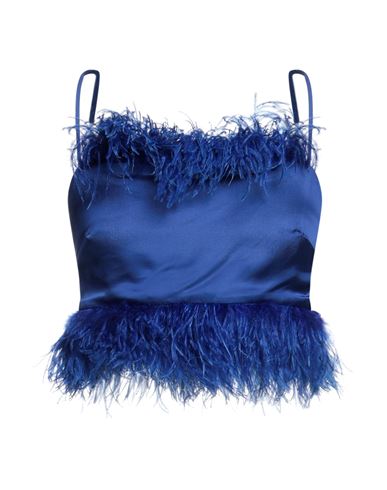 Vicolo Woman Top Blue Size S Viscose