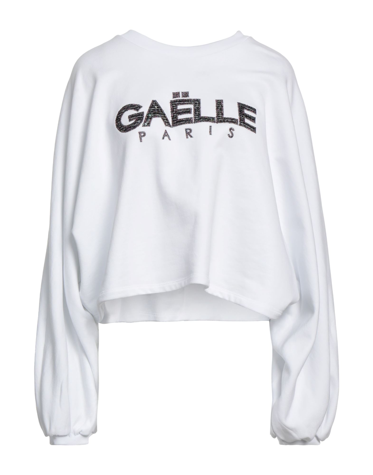 Gaelle Paris Sweatshirts In White