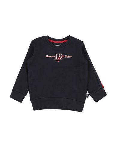 Harmont & Blaine Toddler Boy Sweatshirt Midnight Blue Size 3 Cotton In Black