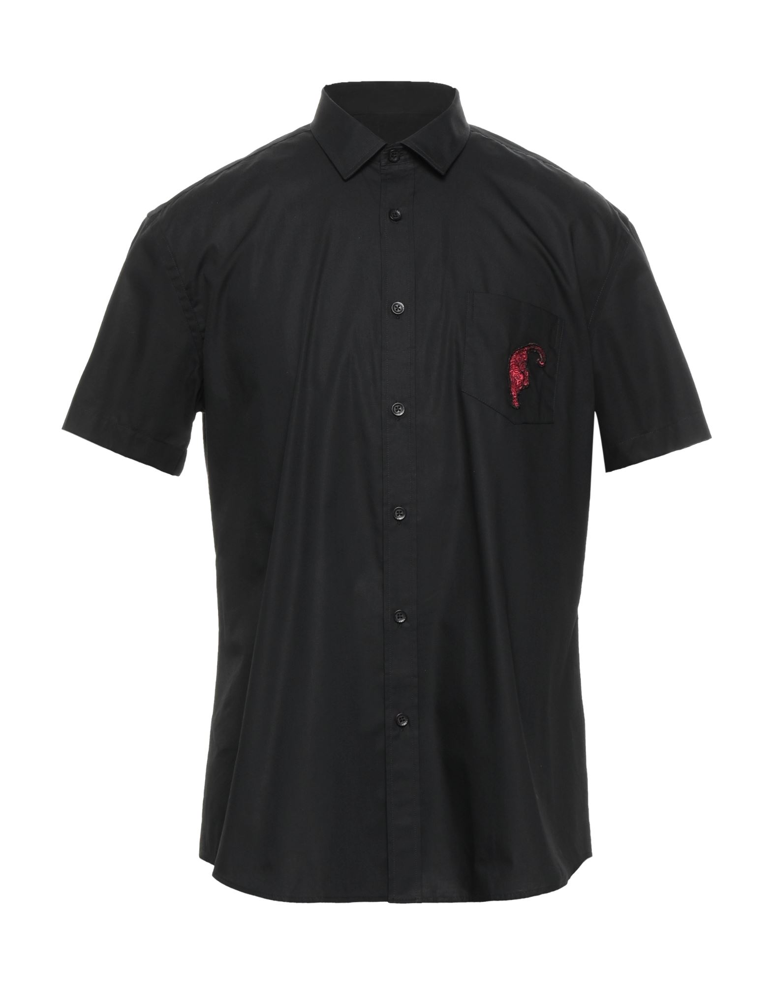 Shop Custo Barcelona Man Shirt Black Size 16 ½ Cotton