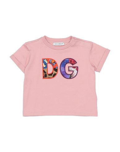 Dolce & Gabbana Babies'  Newborn Girl T-shirt Pastel Pink Size 3 Cotton, Viscose
