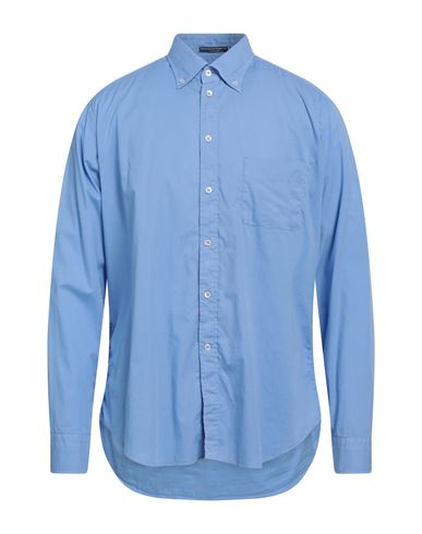 B.d.baggies B. D.baggies Man Shirt Slate Blue Size M Cotton, Elastane