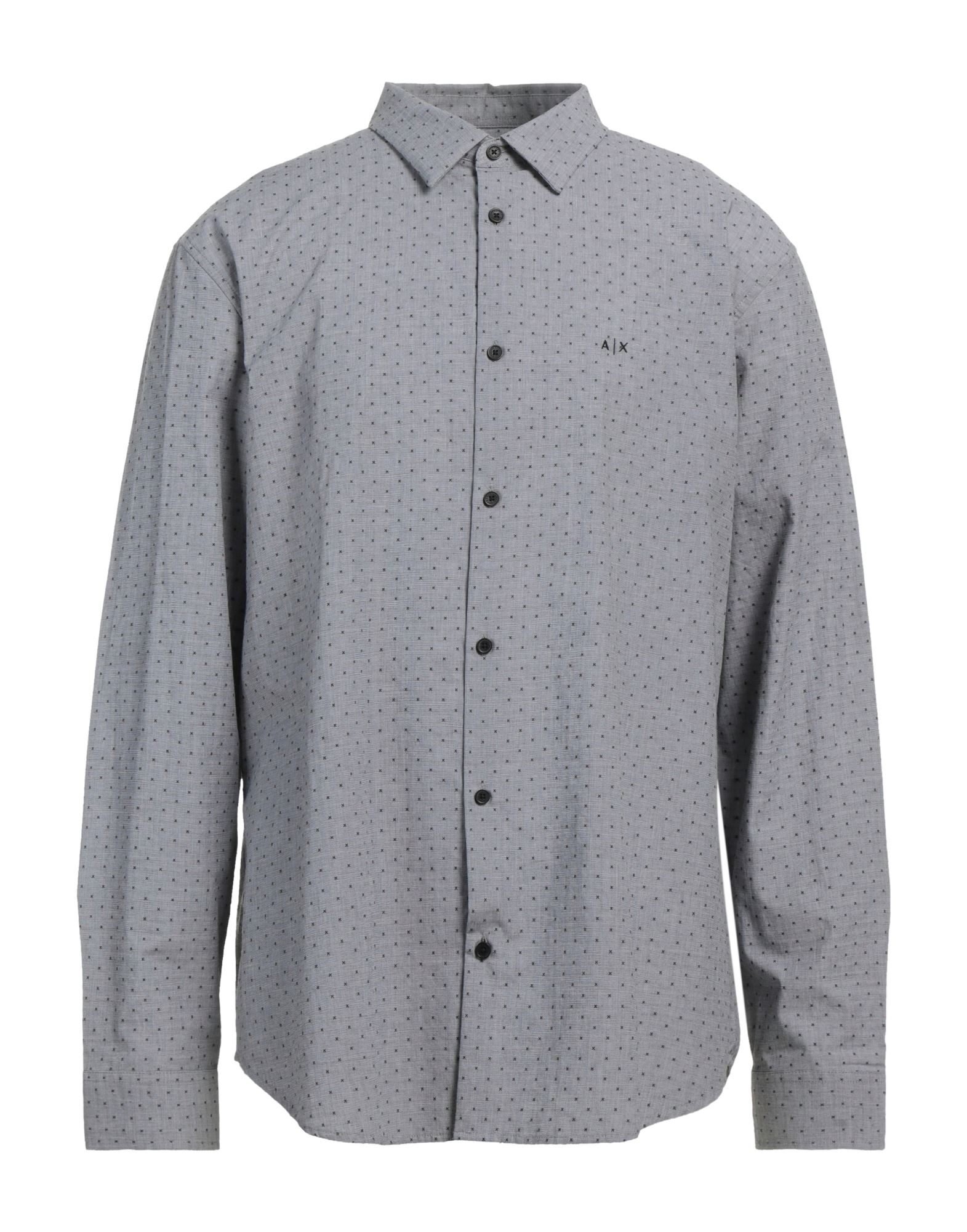 Armani Exchange Shirts In Grey