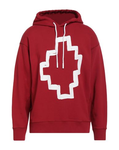 Marcelo Burlon County Of Milan Marcelo Burlon Man Sweatshirt Red Size S Cotton, Elastane In Red