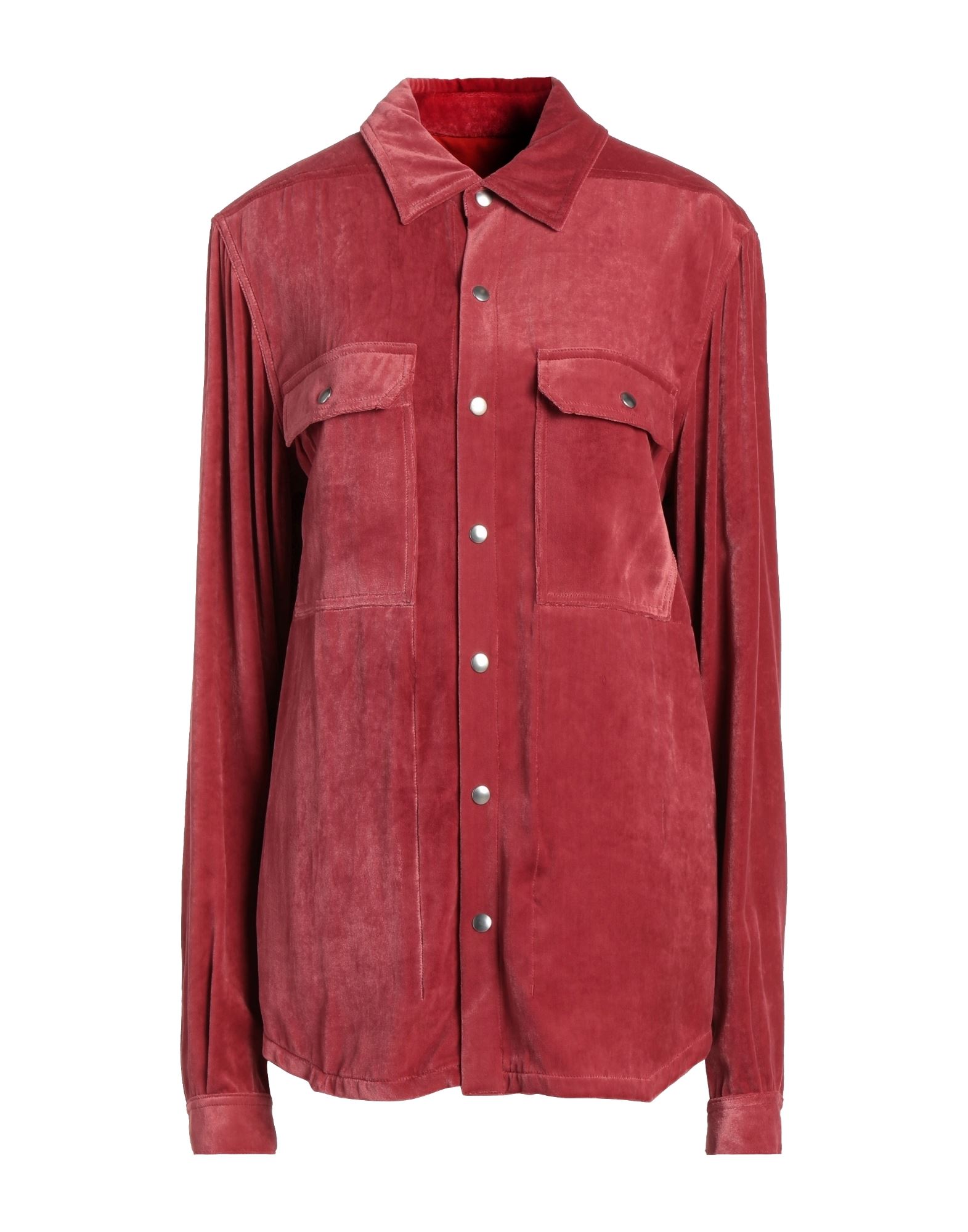 Rick Owens Shirts In Red