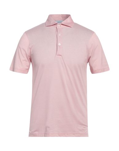 Gran Sasso Man Polo Shirt Pink Size 36 Cotton