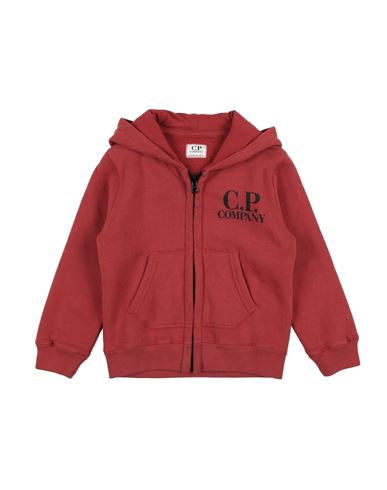 C.p. Company Undersixteen C. P. Company Undersixteen Toddler Boy Sweatshirt Brick Size 6 Cotton In Red