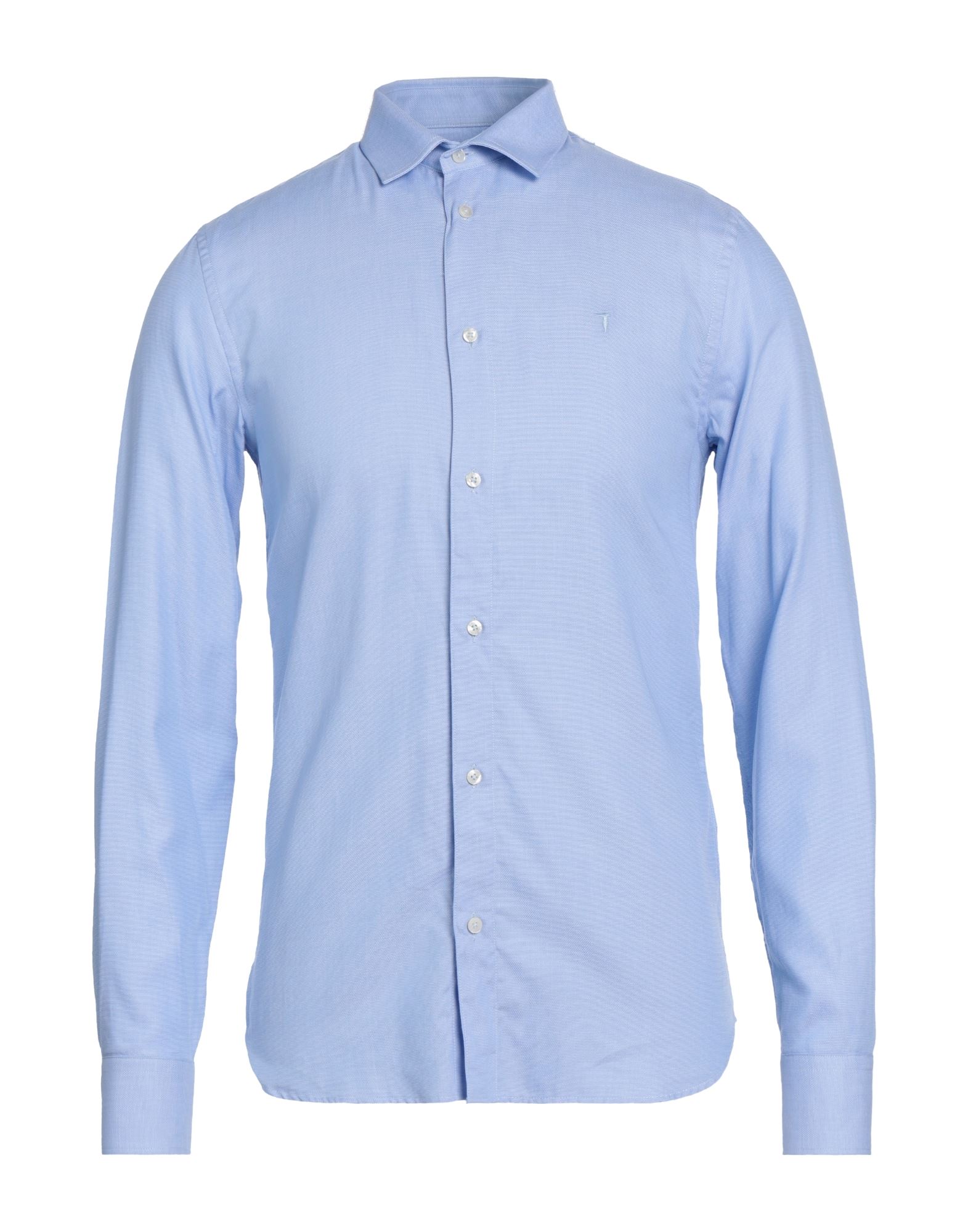 Trussardi Shirts In Sky Blue